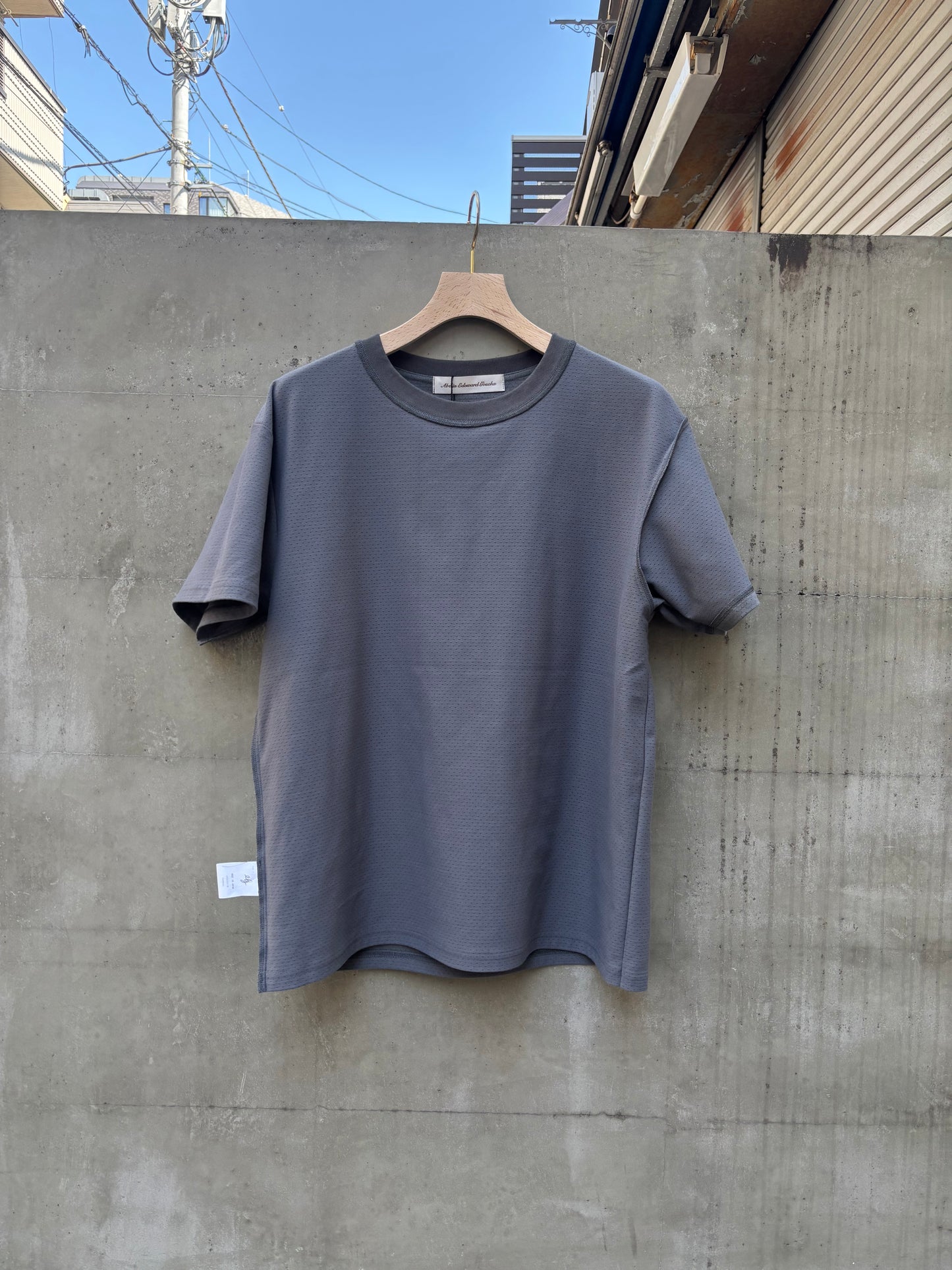 classic t-shirt Dot mesh