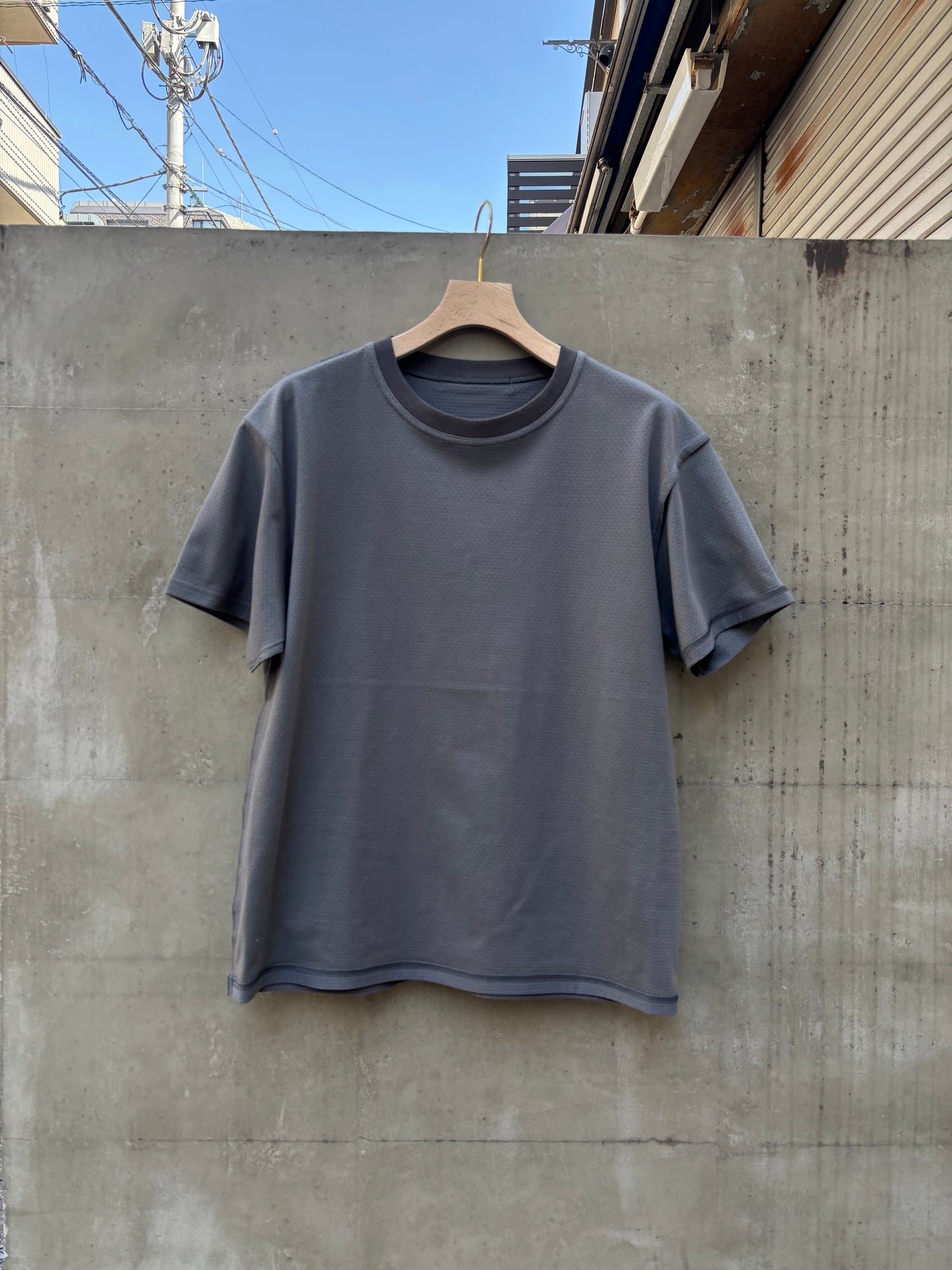classic t-shirt Dot mesh