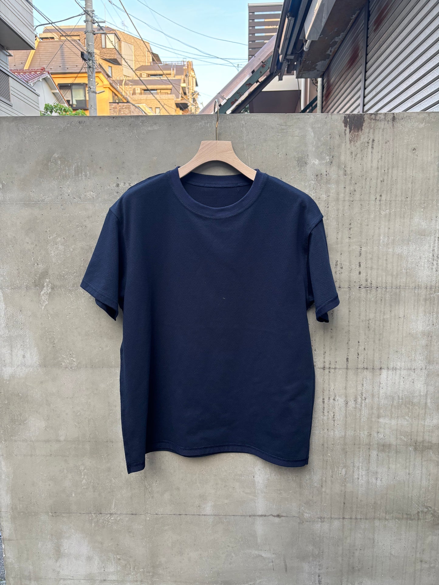 classic t-shirt Dot mesh