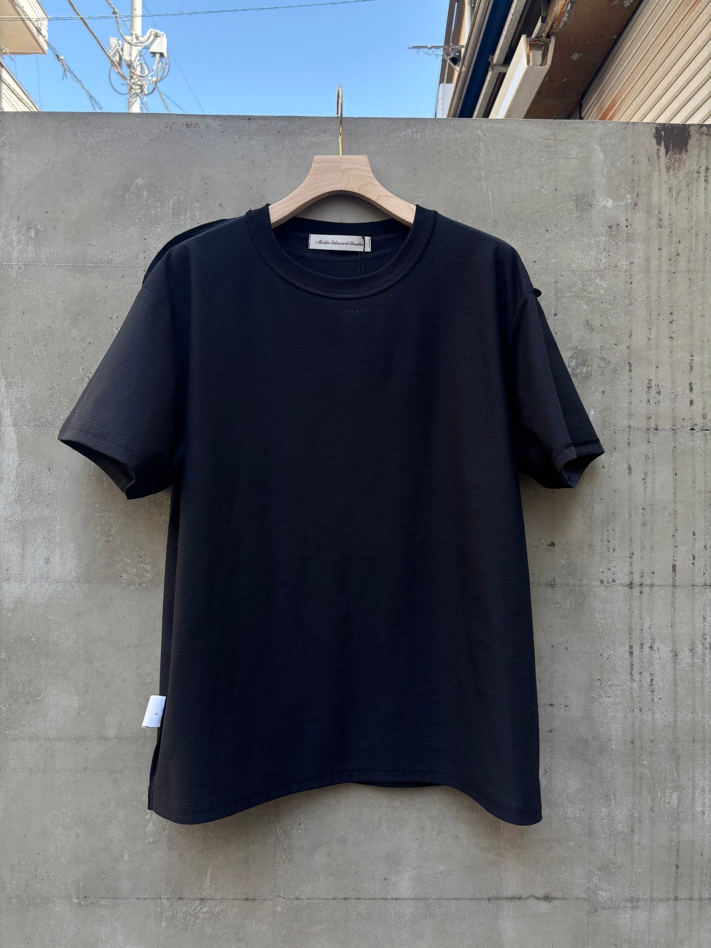 classic t-shirt Dot mesh