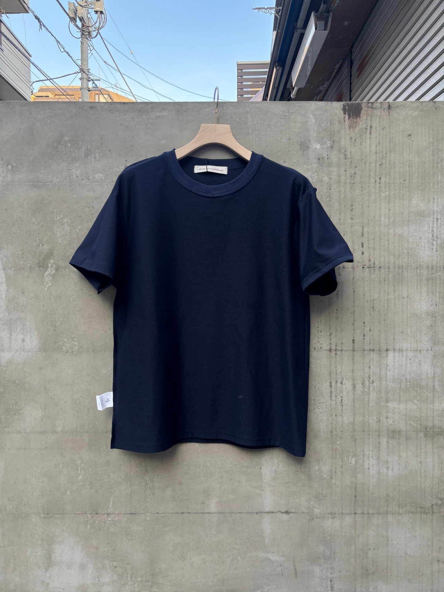 classic t-shirt Dot mesh