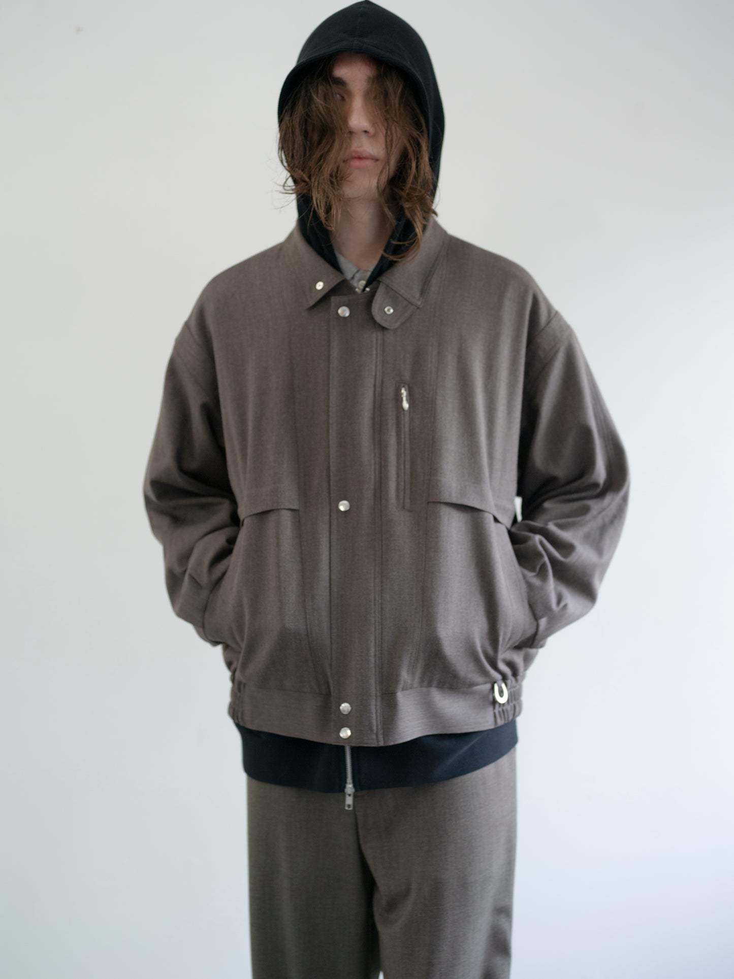 Cleanman jacket BROWN