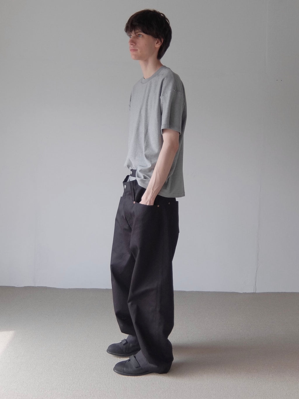 DOUBLE BELT PANTS