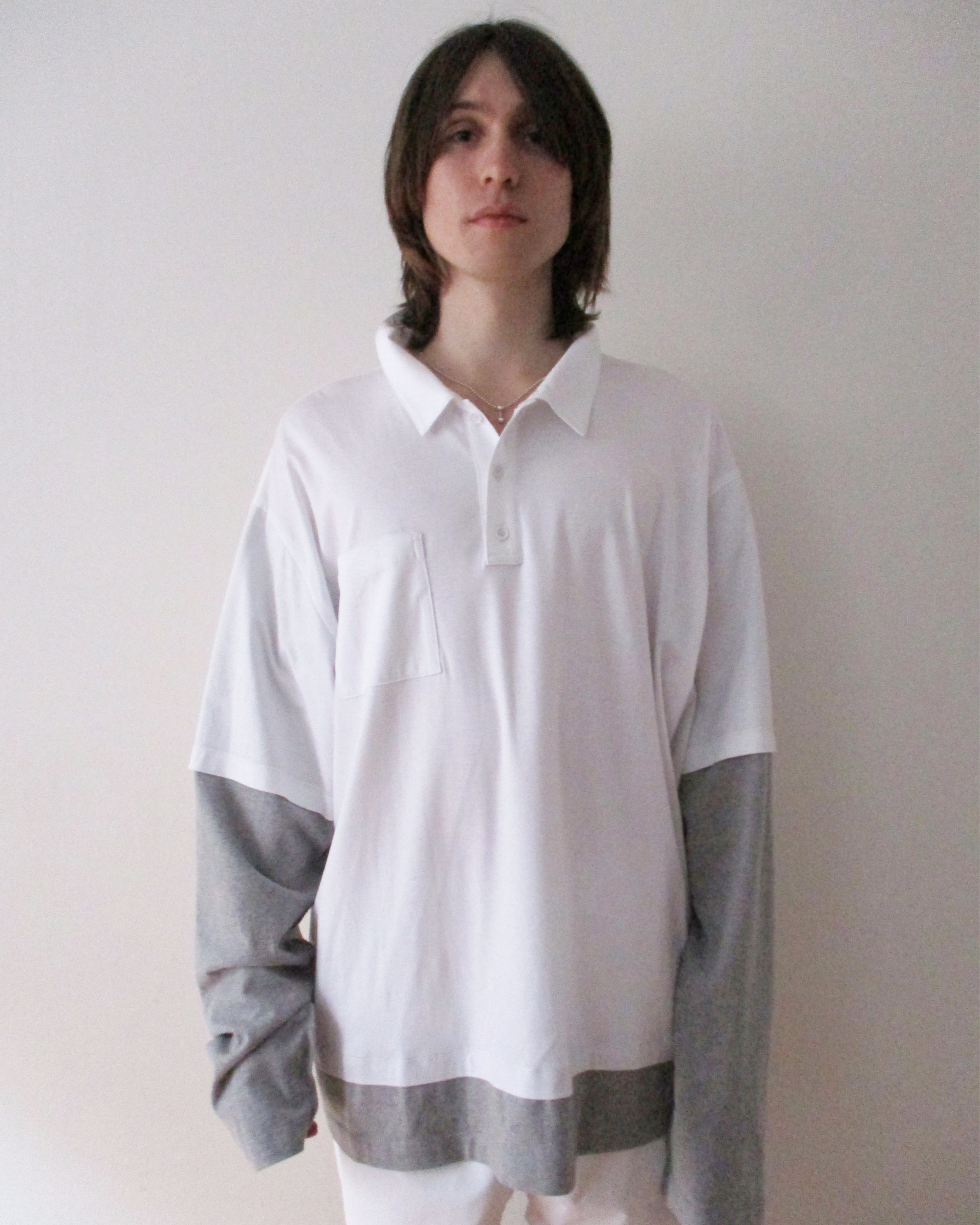 トップス ABELIAEDOWARDGOUCHA LP POLO LP POLO Border – ABELIAEDOWARDGOUCHA