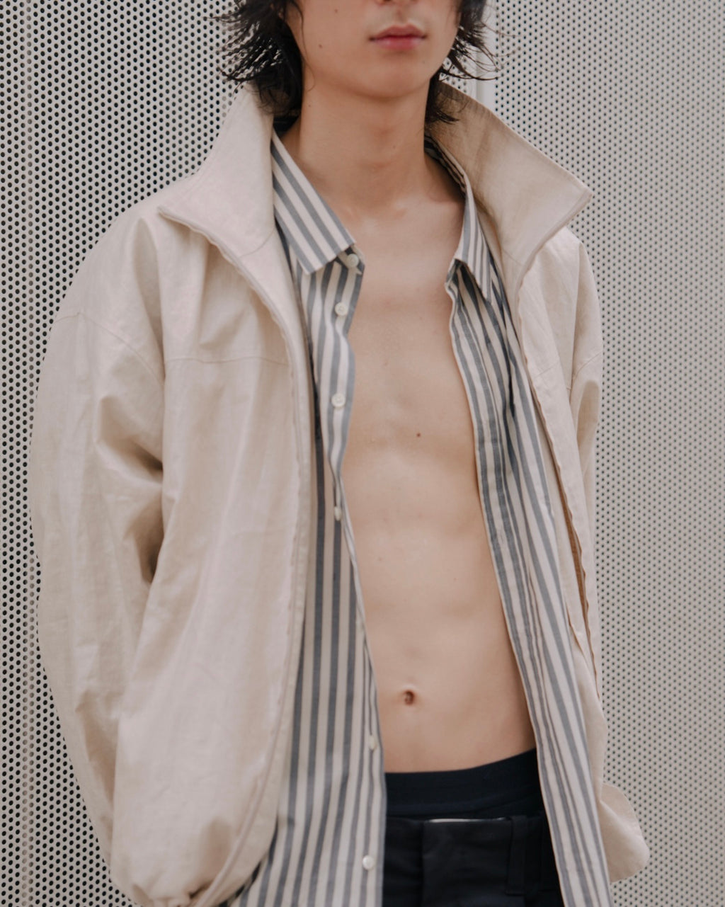 FOME SHIRT Resort stripe