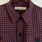 CD JACKET Bordeaux check