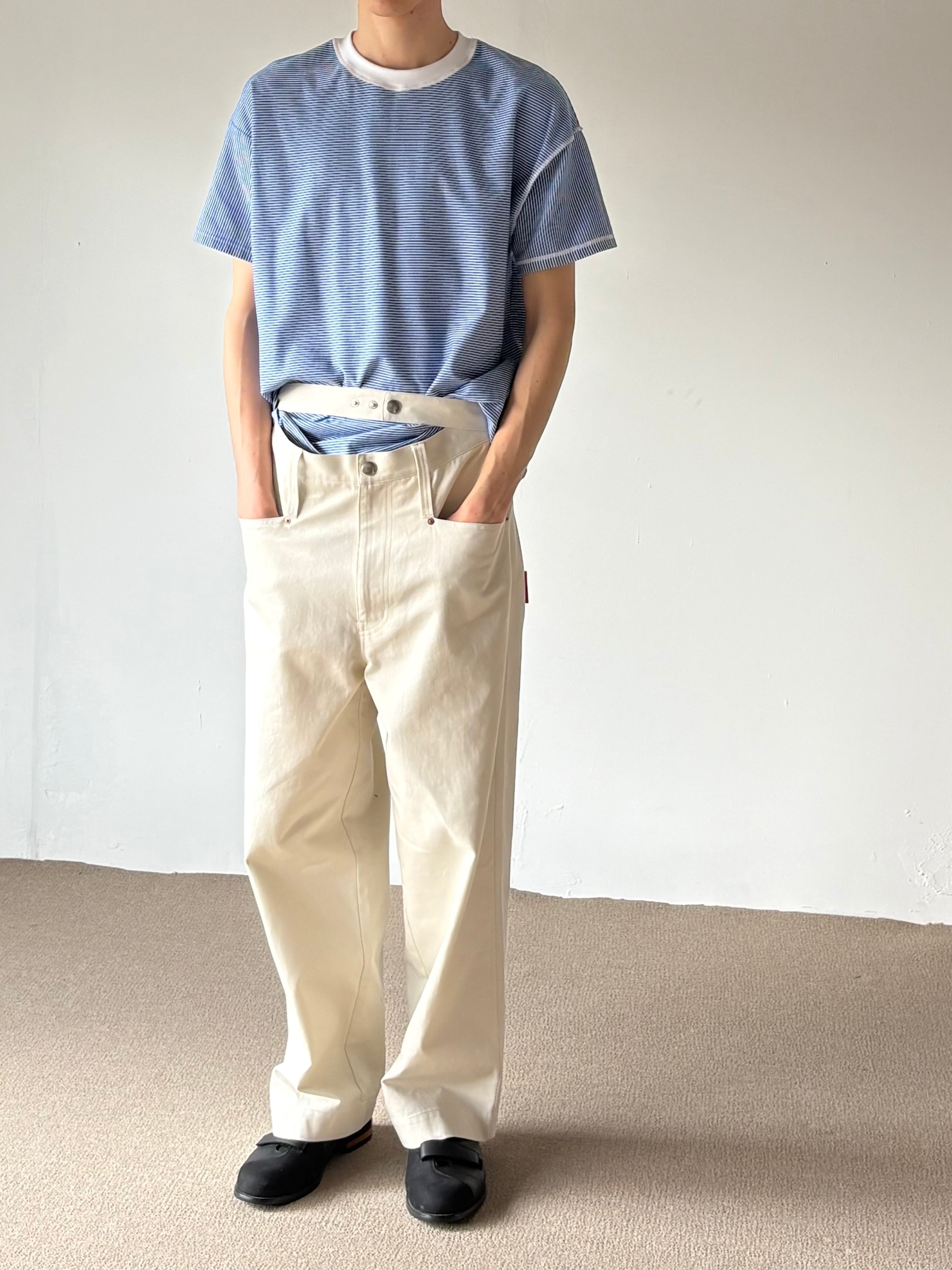 DOUBLE BELT PANTS