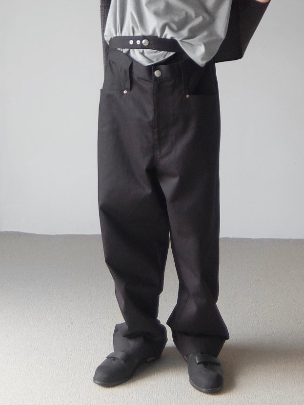 DOUBLE BELT PANTS