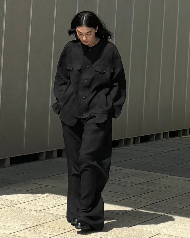 LONG TRUNKS PANTS French linen